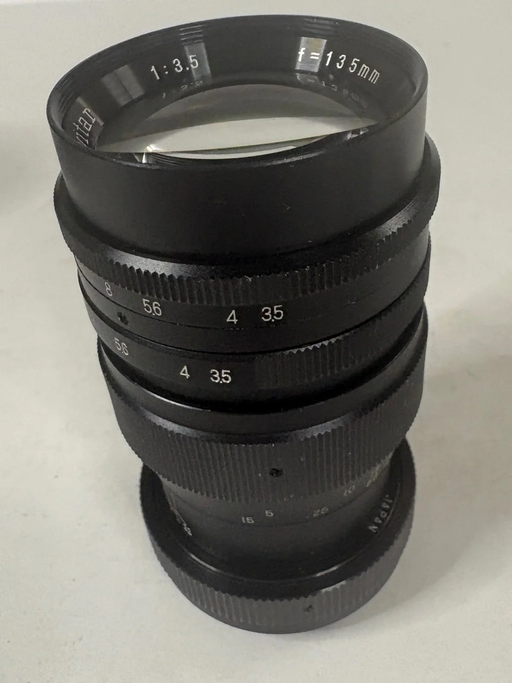 VTG Vivitar 135mm f/3.5 TELE Manual Focus Camera Lens Japan